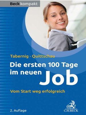 cover image of Die ersten 100 Tage im neuen Job
